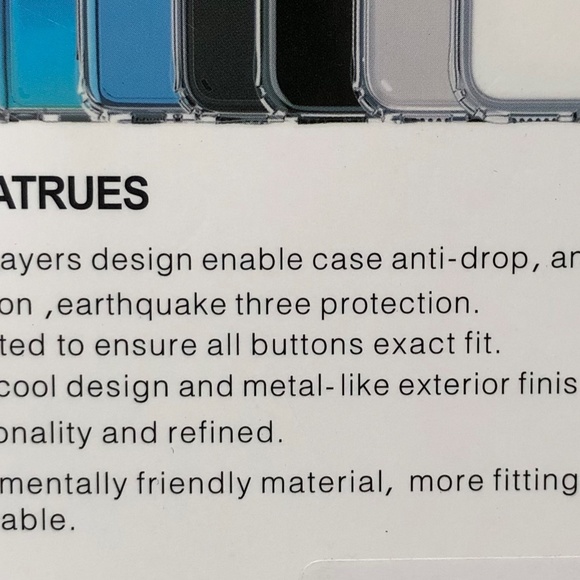 Aedilys Space Airbag Protection Case iPhone 12 Pro Max Clear Screen Protectors - Picture 4 of 10